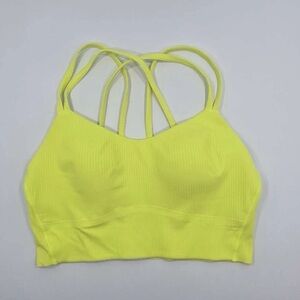 Women's Lululemon Like A Cloud Ribbed Longline Bra